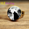 Adjustable Howling Wolf Rings Perfect for Gifts - Wolves Landing