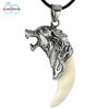 New Man Wolf Titanium Steel Domineering Tooth Pendant - Wolves Landing
