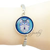 Fashion Jewelry Silver Wolf Bracelet - Wolves Landing